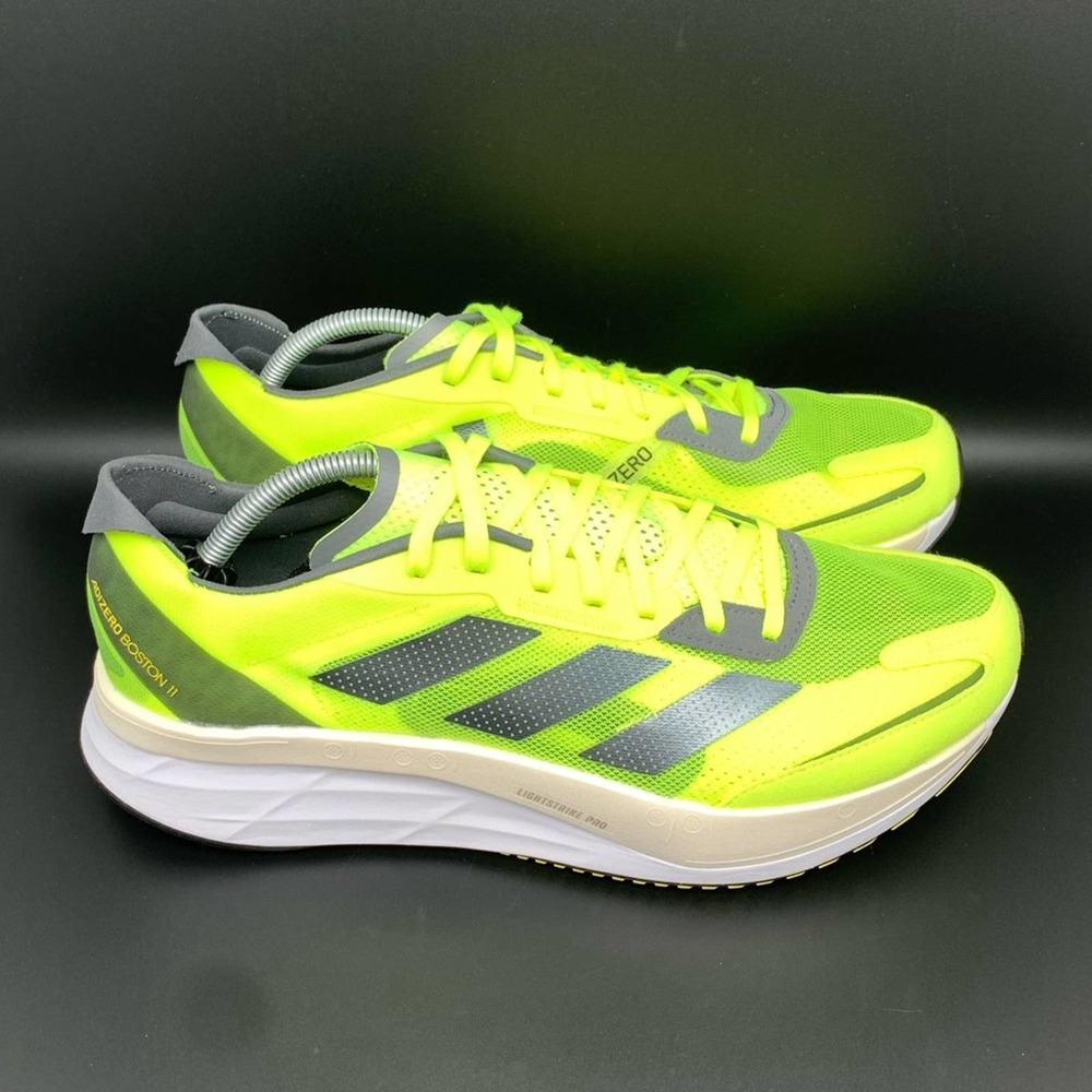 Adidas Men's Neon Green Running Shoes